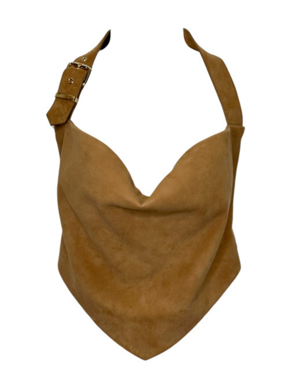 Retrofete Windsor Suede Top in Caramel